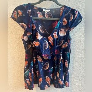 Anthropologie Bird Top
